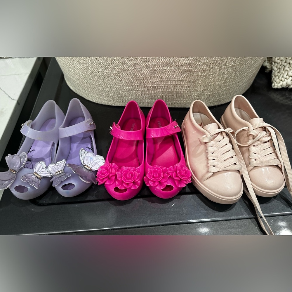 Mini Melissa shoe lot size 11
